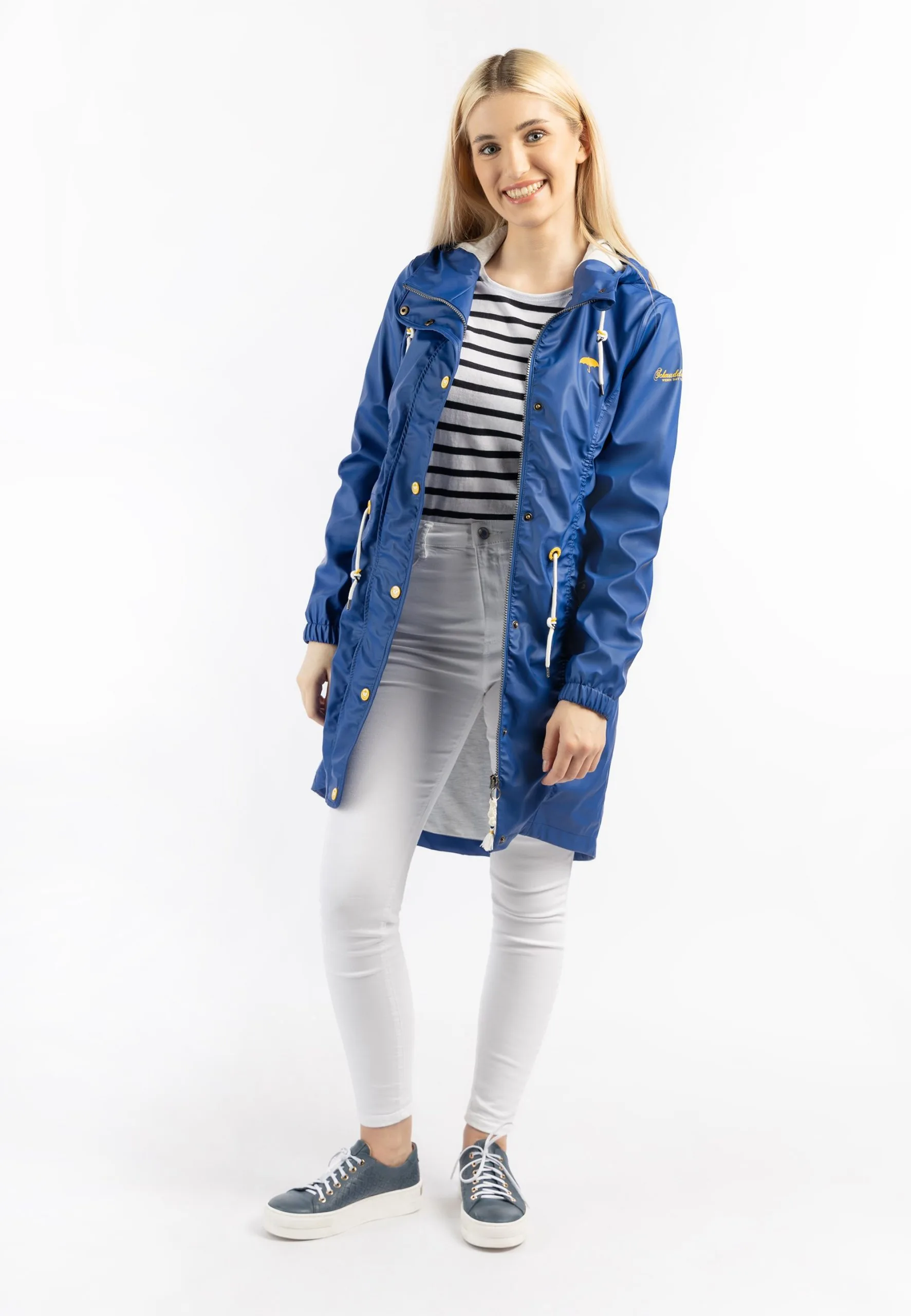 Schmuddelwedda RegenParkaKönigsblau Donna Giacche E Blazer WD221U0OJ-K16 4 Schmuddelwedda RegenParkaKönigsblau Donna Giacche E Blazer WD221U0OJ-K16 - immagine 2