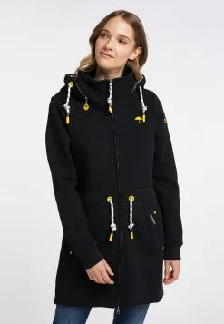 Schmuddelwedda ParkaSchwarz Donna Cappotti WD221U0ID-Q11