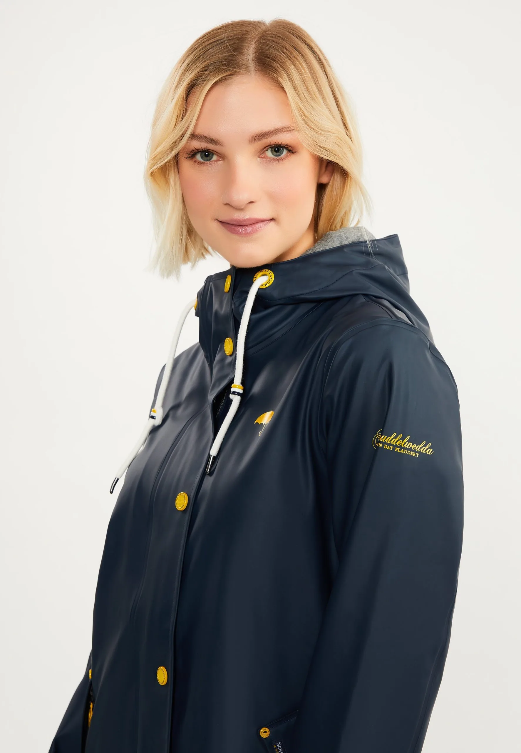 Schmuddelwedda IncusImpermeabileMarine Grau Melange Donna Giacche E Blazer WD221U0RN-K12 6 Schmuddelwedda IncusImpermeabileMarine Grau Melange Donna Giacche E Blazer WD221U0RN-K12 - immagine 4