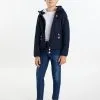 Schmuddelwedda KeytiGiacca InvernaleMarine Melange Bambini Abbigliamento Outwear WD224L008-K12