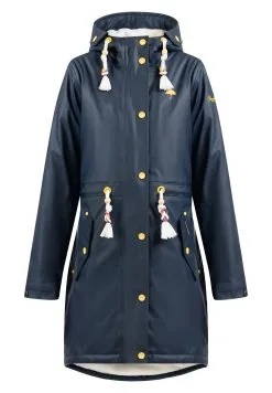 Schmuddelwedda Regenmantel Mit Webpelzfutter KeytiParkaMarine Donna Cappotti WD221U0P7-K12 -Schmuddelwedda Vendite 28ddc4c0129c48a4840bc083d8163f86