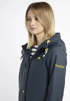 Schmuddelwedda IncusImpermeabileMarine Hellgrau Melange Donna Giacche E Blazer WD221U0RN-K13 -Schmuddelwedda Vendite 351f750c670a431db1beb5b014d53e17