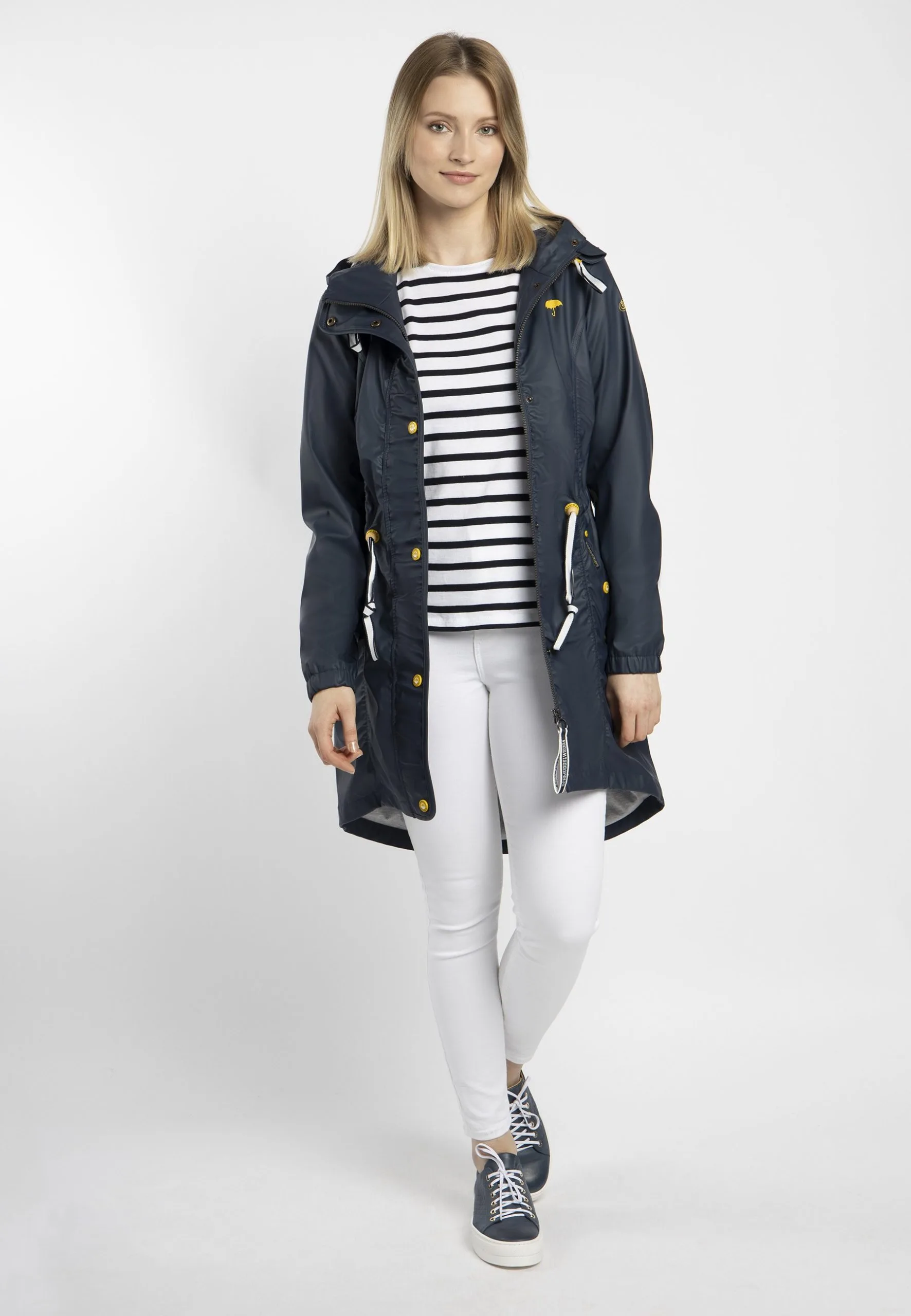 Schmuddelwedda IncusImpermeabileMarine/Hellgrau/Melange Donna Giacche E Blazer WD221U0RM-K11 4 Schmuddelwedda IncusImpermeabileMarine/Hellgrau/Melange Donna Giacche E Blazer WD221U0RM-K11 - immagine 2