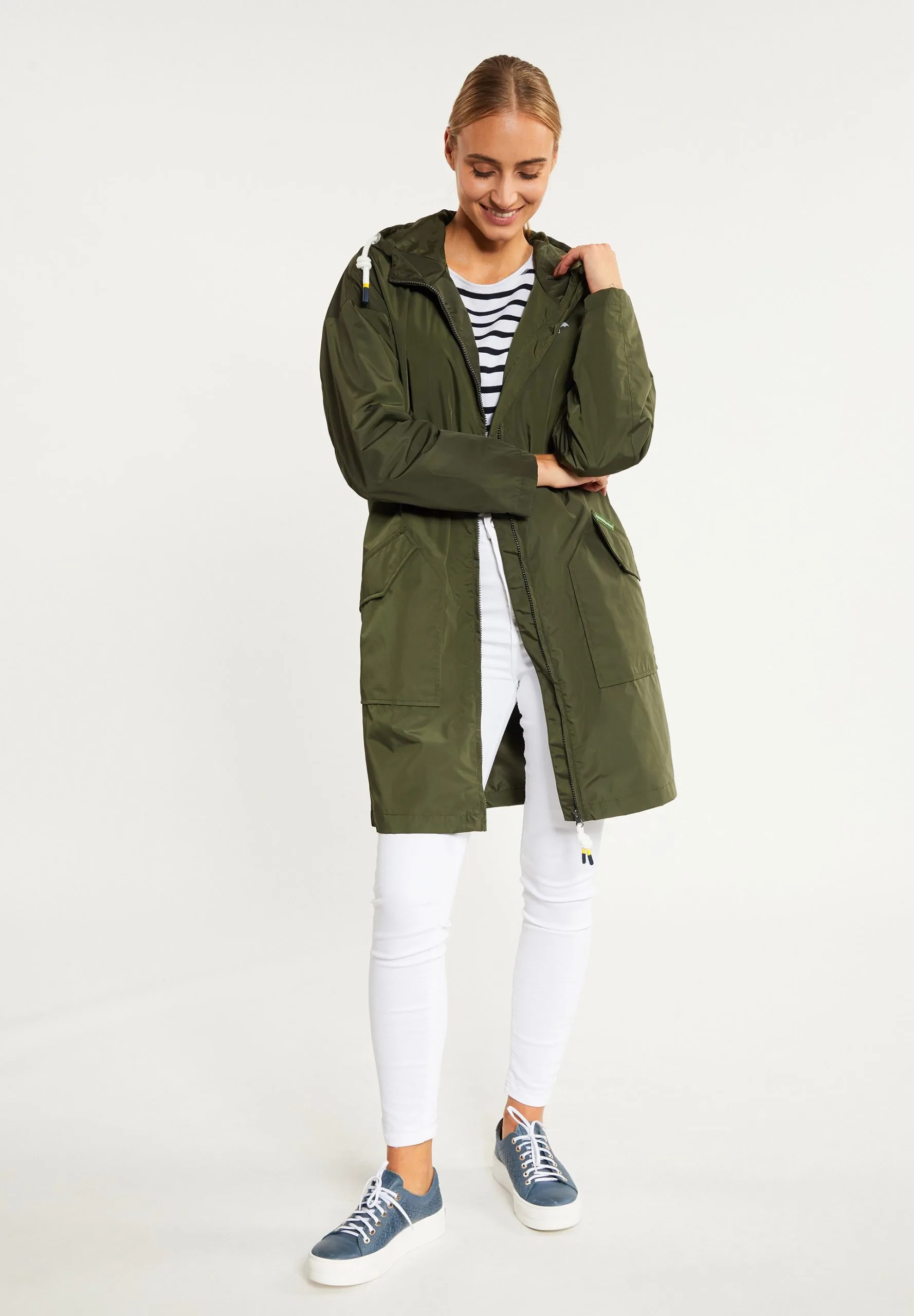 Schmuddelwedda BridgeportParkaMilitäroliv Donna Giacche E Blazer WD221U0QH-N11 4 Schmuddelwedda BridgeportParkaMilitäroliv Donna Giacche E Blazer WD221U0QH-N11 - immagine 2