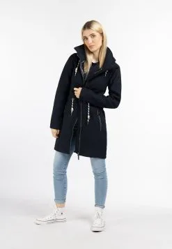 Schmuddelwedda FraullyParkaMarine Melange Donna Cappotti WD221U0R1-K11 -Schmuddelwedda Vendite 5456f41e6a4f42eb971734fc28452509