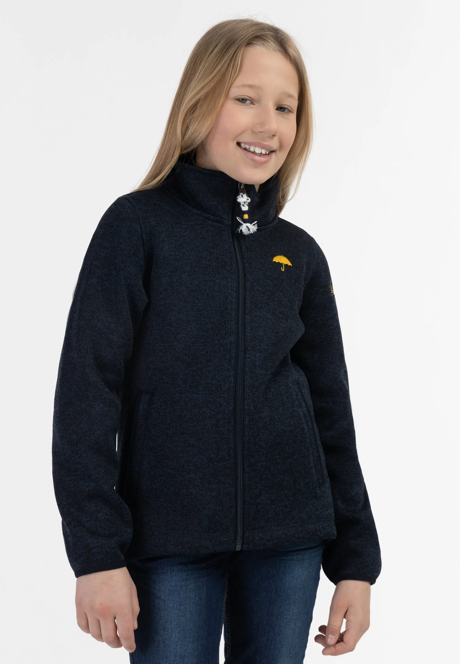 Schmuddelwedda WiloweGiacca Da Mezza StagioneMarine Melange Bambini Abbigliamento Outwear WD223K000-K11 4 Schmuddelwedda WiloweGiacca Da Mezza StagioneMarine Melange Bambini Abbigliamento Outwear WD223K000-K11 - immagine 2