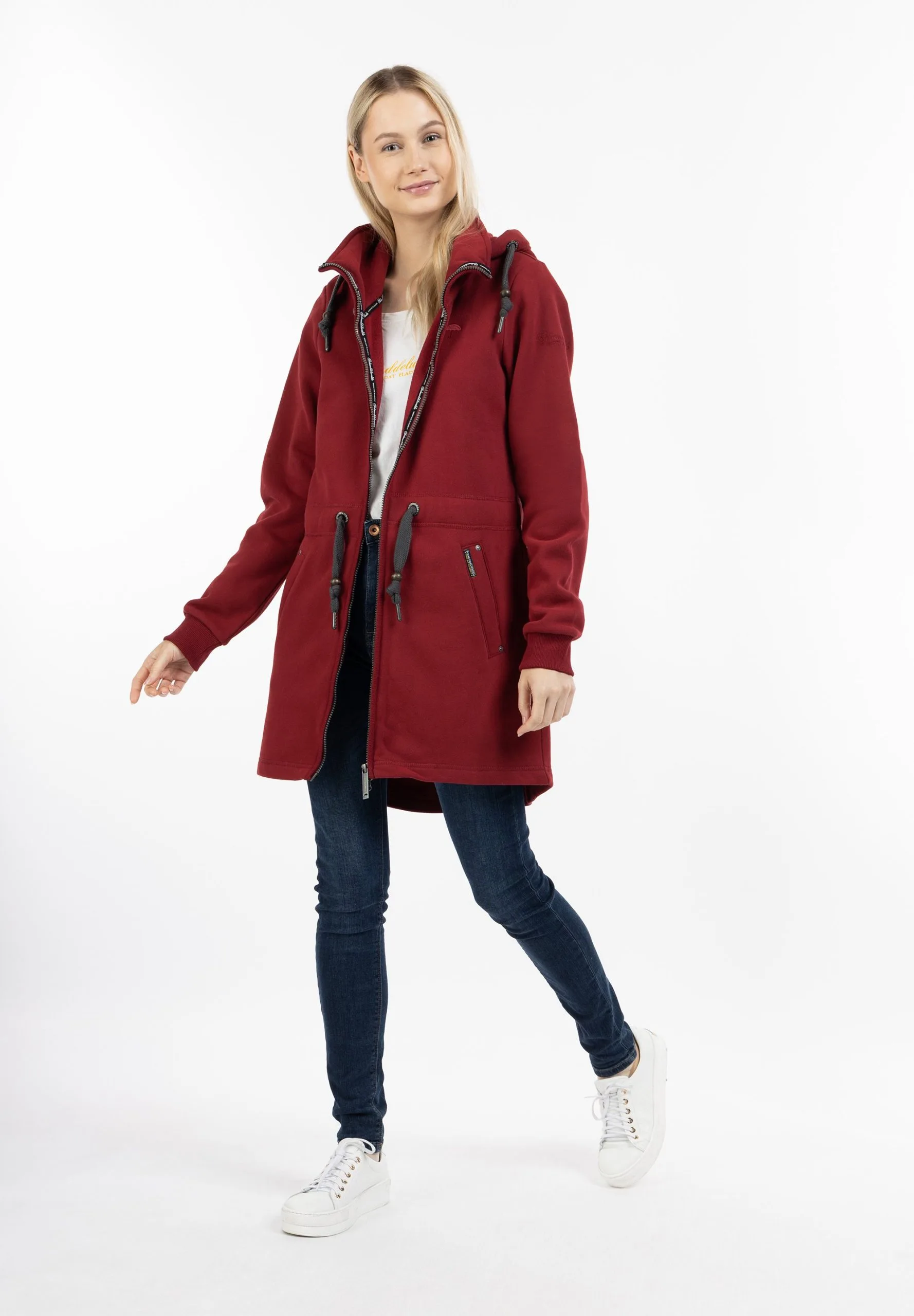 Schmuddelwedda ParkaDunkelrot Donna Cappotti WD221U0ID-G11 4 Schmuddelwedda ParkaDunkelrot Donna Cappotti WD221U0ID-G11 - immagine 2