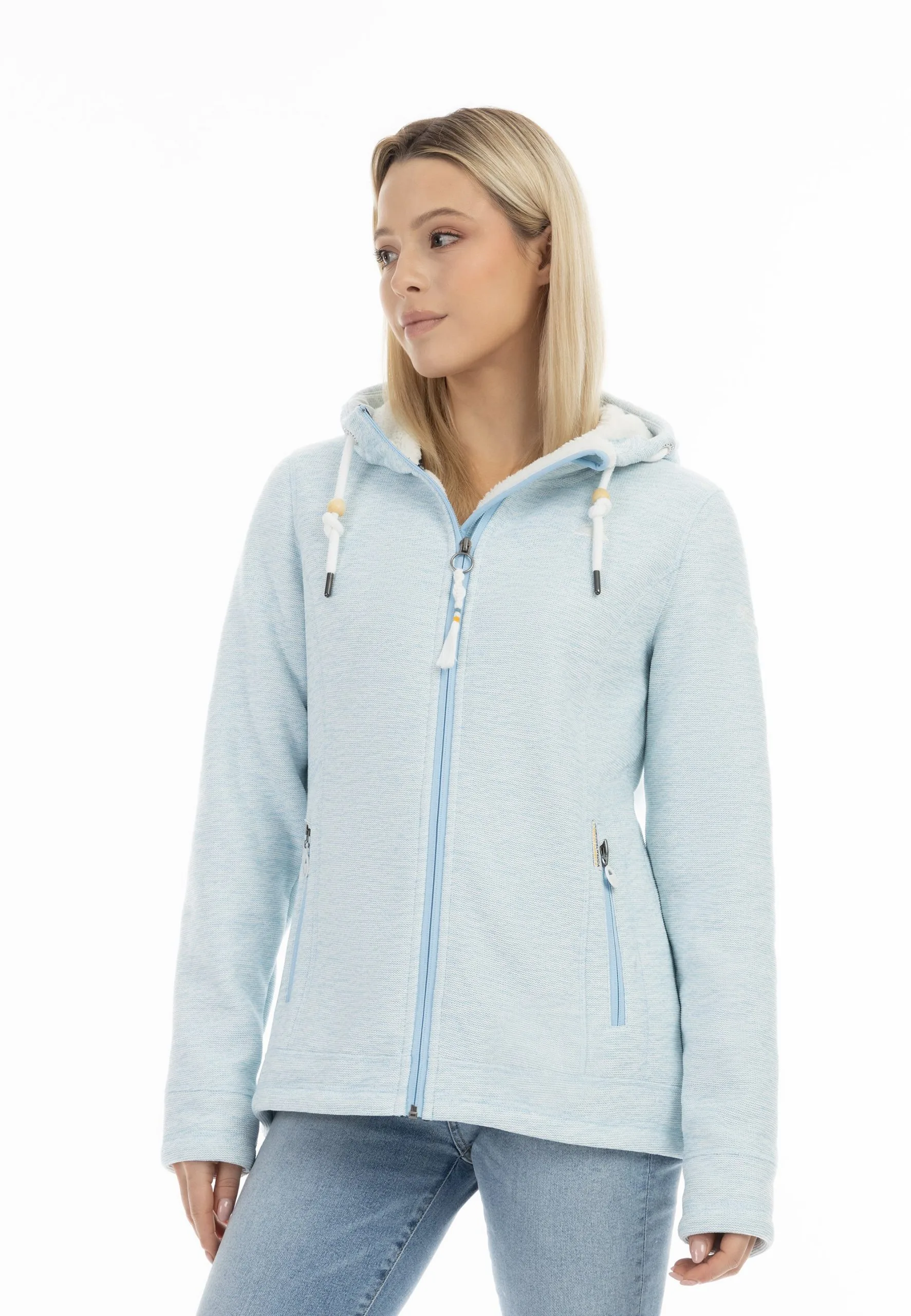 Schmuddelwedda Mit NahimaGiacca Da Mezza StagioneEisblau Melange Donna Giacche E Blazer WD221U0S5-K11 4 Schmuddelwedda Mit NahimaGiacca Da Mezza StagioneEisblau Melange Donna Giacche E Blazer WD221U0S5-K11 - immagine 2