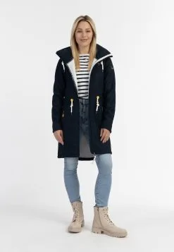 Schmuddelwedda Kawai - Cappotto Invernale - Marine Melange -Schmuddelwedda Vendite 766f72e1b6e54a67b735b482783e8754