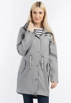 Schmuddelwedda ParkaGrau Donna Cappotti WD221U0K5-C13