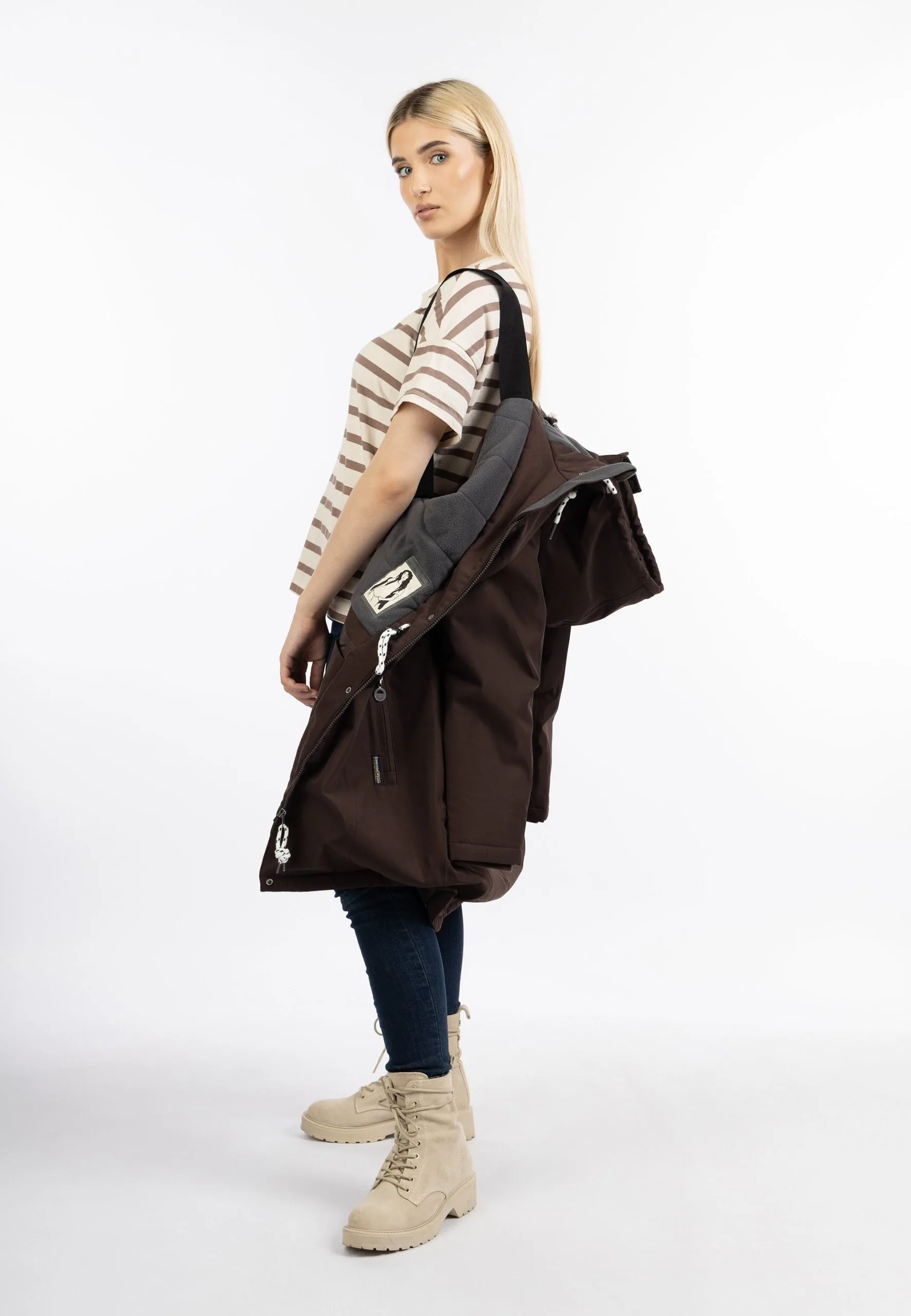 Schmuddelwedda Cappotto InvernaleDunkelbraun Donna Cappotti WD221U0OS-O11 7 Schmuddelwedda Cappotto InvernaleDunkelbraun Donna Cappotti WD221U0OS-O11 - immagine 5