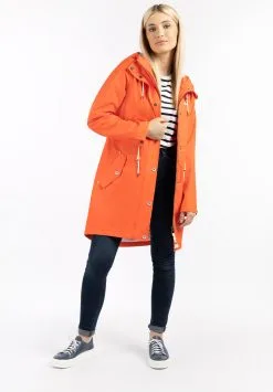 Schmuddelwedda ParkaOrangerot Donna Cappotti WD221U0K5-H12 -Schmuddelwedda Vendite 85f78332069145c78a18bb7e702ac4b0