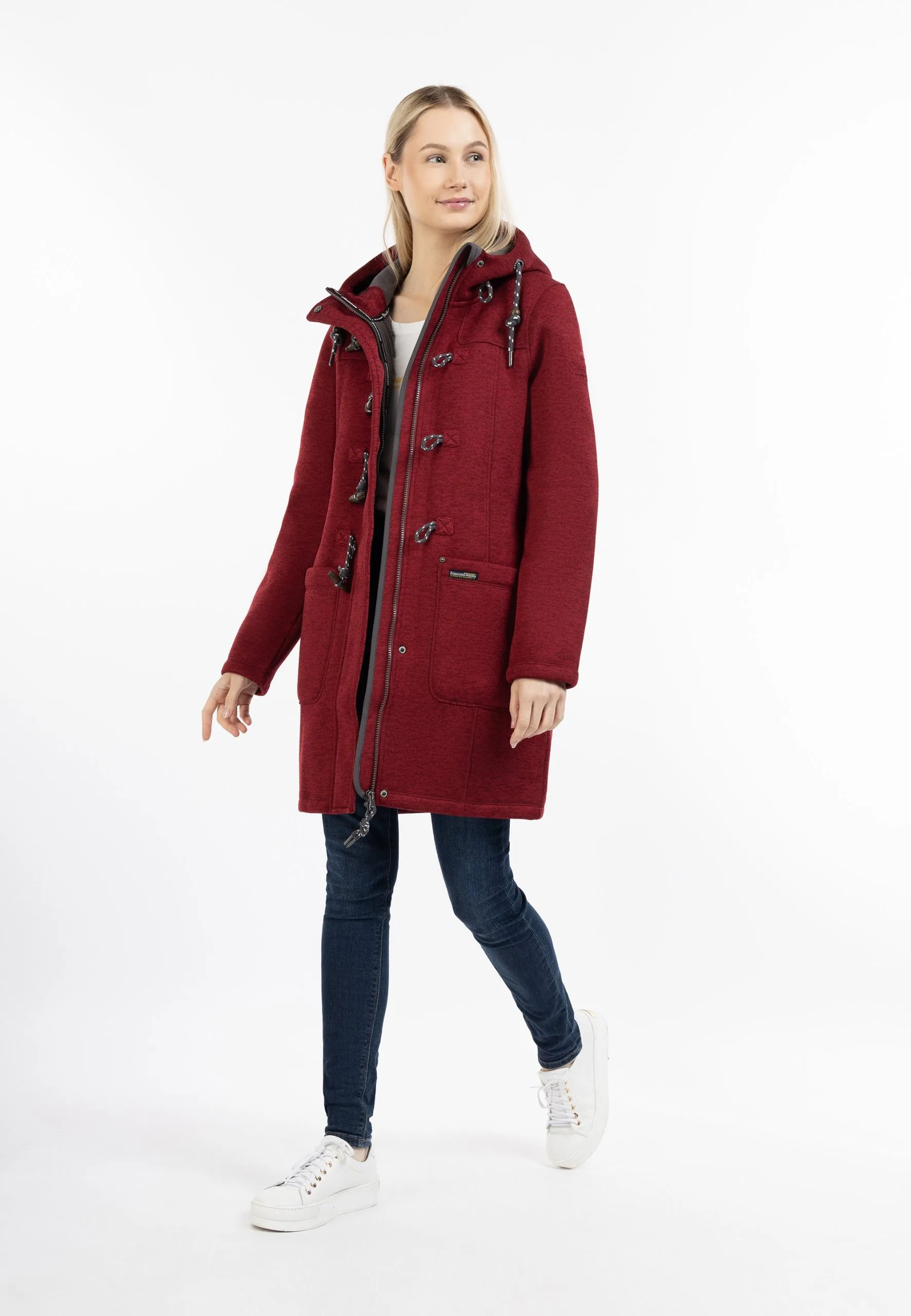 Schmuddelwedda FraullyCappotto CortoDunkelrot Melange Donna Cappotti WD221U0PD-G11 4 Schmuddelwedda FraullyCappotto CortoDunkelrot Melange Donna Cappotti WD221U0PD-G11 - immagine 2