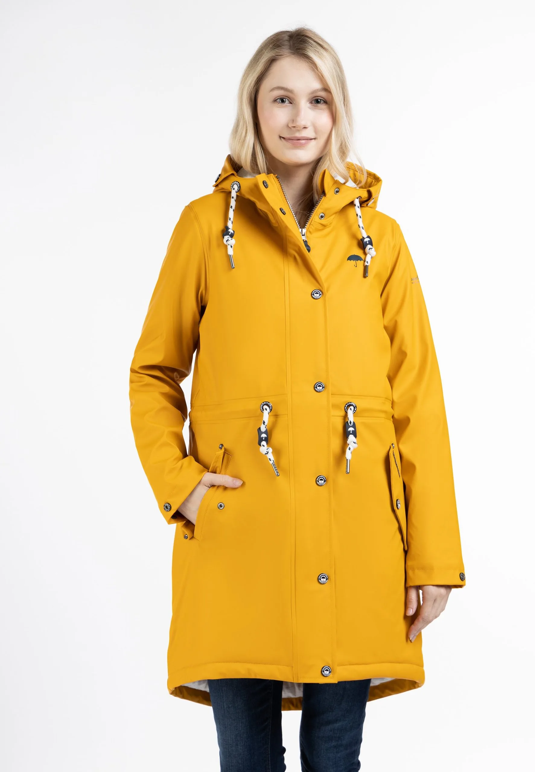 Schmuddelwedda Regenmantel Mit Wattierung StormcloudCappotto InvernaleSenf Donna Cappotti WD221U0OX-E11 3 Schmuddelwedda Regenmantel Mit Wattierung StormcloudCappotto InvernaleSenf Donna Cappotti WD221U0OX-E11