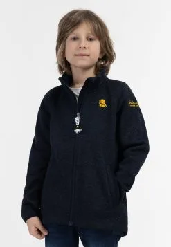Schmuddelwedda Für FraullyCardiganMarine Melange Bambini Pullover & Cardigan WD224J002-K11