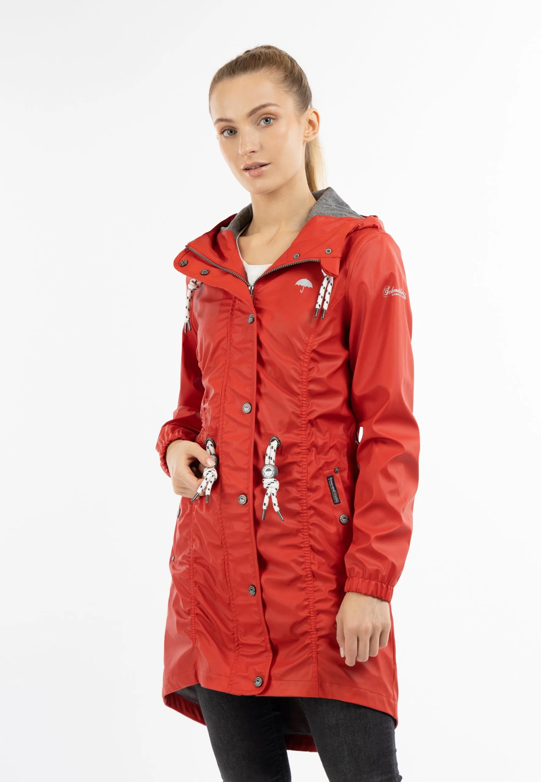 Schmuddelwedda RegenParkaRed Donna Giacche E Blazer WD221U0OJ-G14 3 Schmuddelwedda RegenParkaRed Donna Giacche E Blazer WD221U0OJ-G14