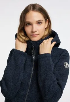 Schmuddelwedda FraullyCappotto CortoMottled Dark Blue Donna Cappotti WD221U0PS-K12 -Schmuddelwedda Vendite a9c86952ddfd4b2ca129f084bf151a1c