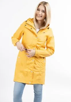 Schmuddelwedda RegenParkaHoney Yellow Donna Cappotti WD221U0OJ-E12
