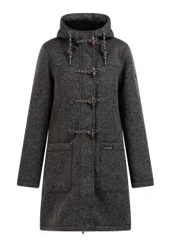 Schmuddelwedda Fraully - Cappotto Corto - Grau Melange -Schmuddelwedda Vendite b4147fb3a669405bad6fa0ff817d7622