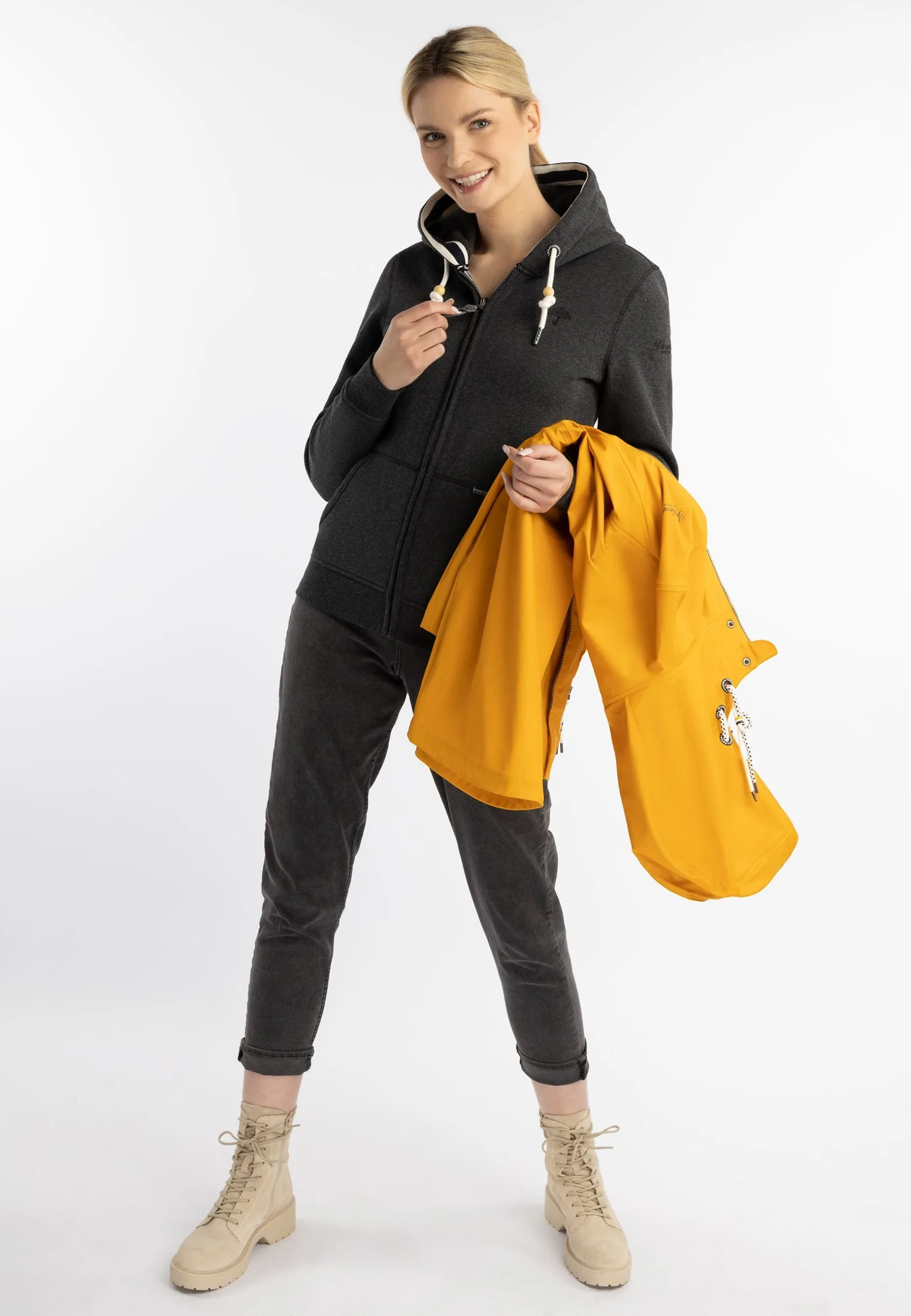 Schmuddelwedda 3-In-1 AltiplanoParkaSenf Donna Cappotti WD221U0RA-E12 6 Schmuddelwedda 3-In-1 AltiplanoParkaSenf Donna Cappotti WD221U0RA-E12 - immagine 4