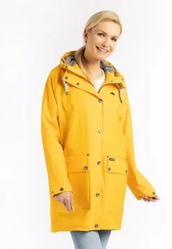 Schmuddelwedda ImpermeabileSunny Yellow Donna Cappotti WD221U0OI-E14