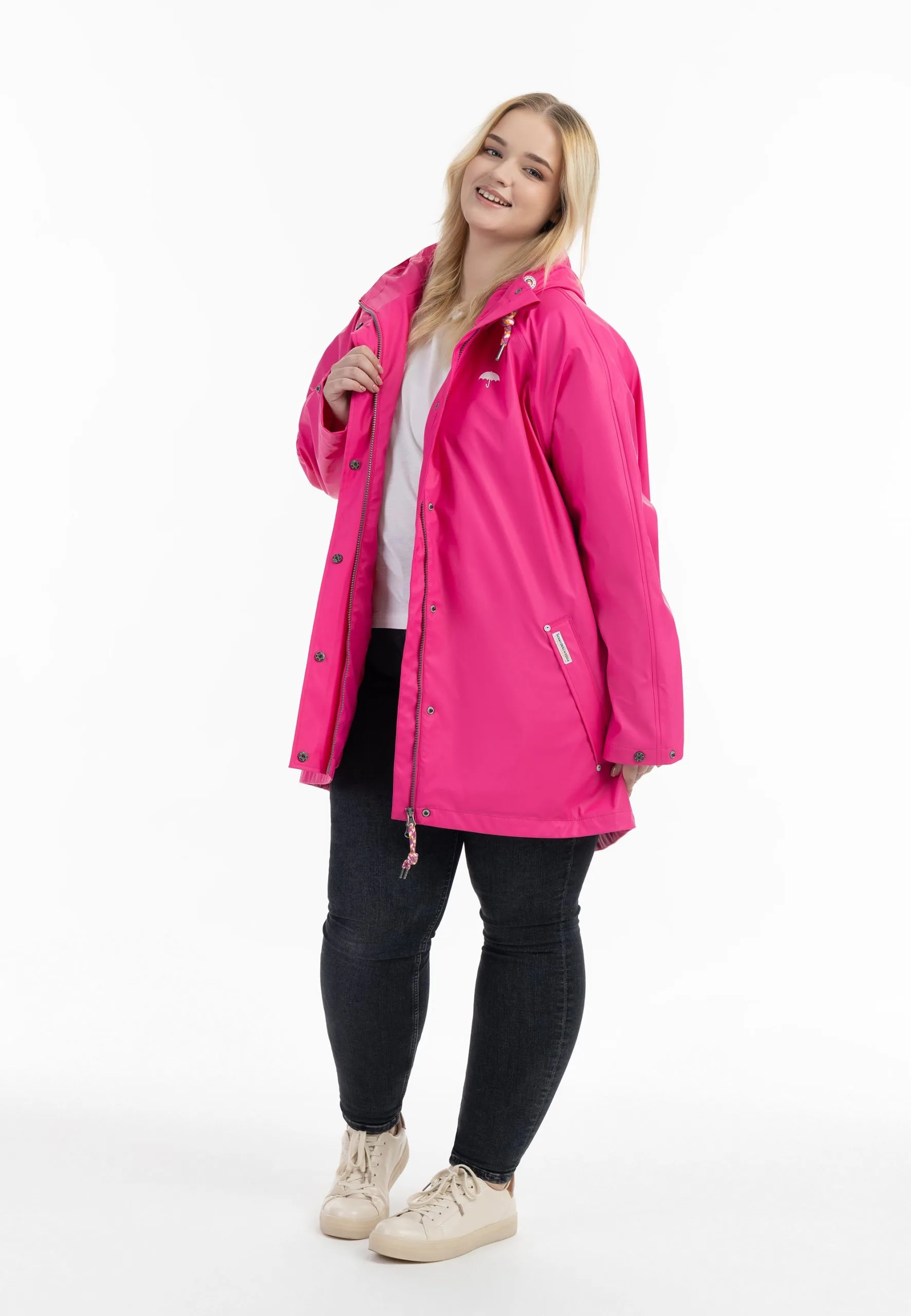Schmuddelwedda BridgeportImpermeabilePink Donna Giacche E Blazer WD221U0QI-J11 4 Schmuddelwedda BridgeportImpermeabilePink Donna Giacche E Blazer WD221U0QI-J11 - immagine 2