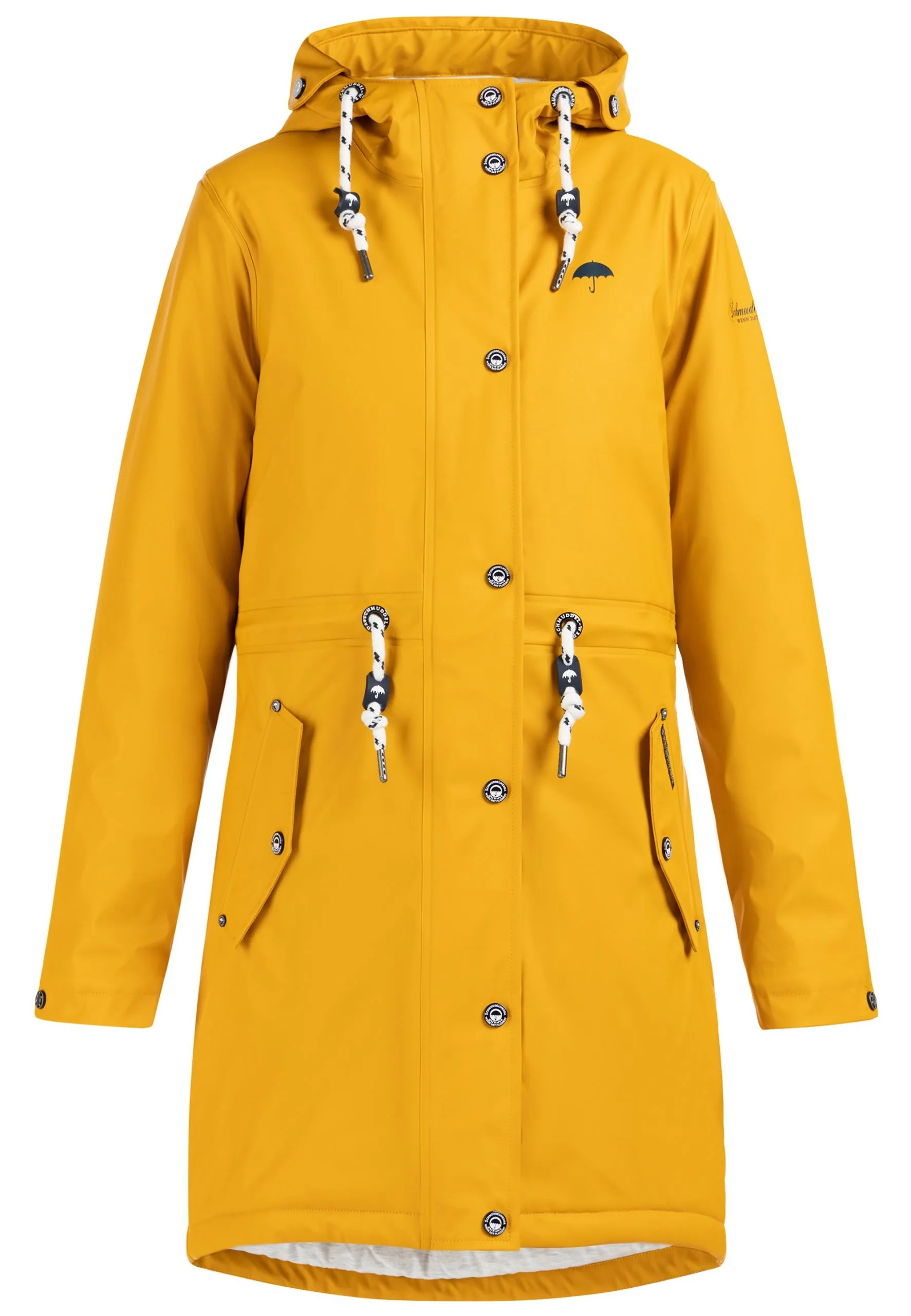 Schmuddelwedda Regenmantel Mit Wattierung StormcloudCappotto InvernaleSenf Donna Cappotti WD221U0OX-E11 7 Schmuddelwedda Regenmantel Mit Wattierung StormcloudCappotto InvernaleSenf Donna Cappotti WD221U0OX-E11 - immagine 5