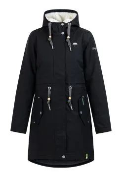 Schmuddelwedda Cappotto InvernaleSchwarz Donna Cappotti WD221U0PE-Q11 -Schmuddelwedda Vendite dc525987068e4a6ba456514ff92d99a0