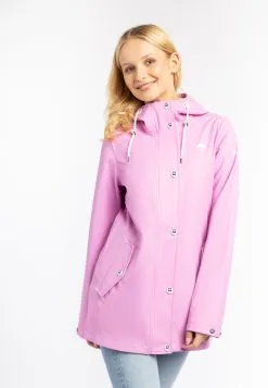 Schmuddelwedda RegenImpermeabileBonbonpink Donna Cappotti WD221U0K4-J17