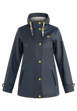 Schmuddelwedda IncusParkaMarine Hellgrau Melange Donna Cappotti WD221U0MW-K16 -Schmuddelwedda Vendite dd84774abc9842adae9fc7018113b7db