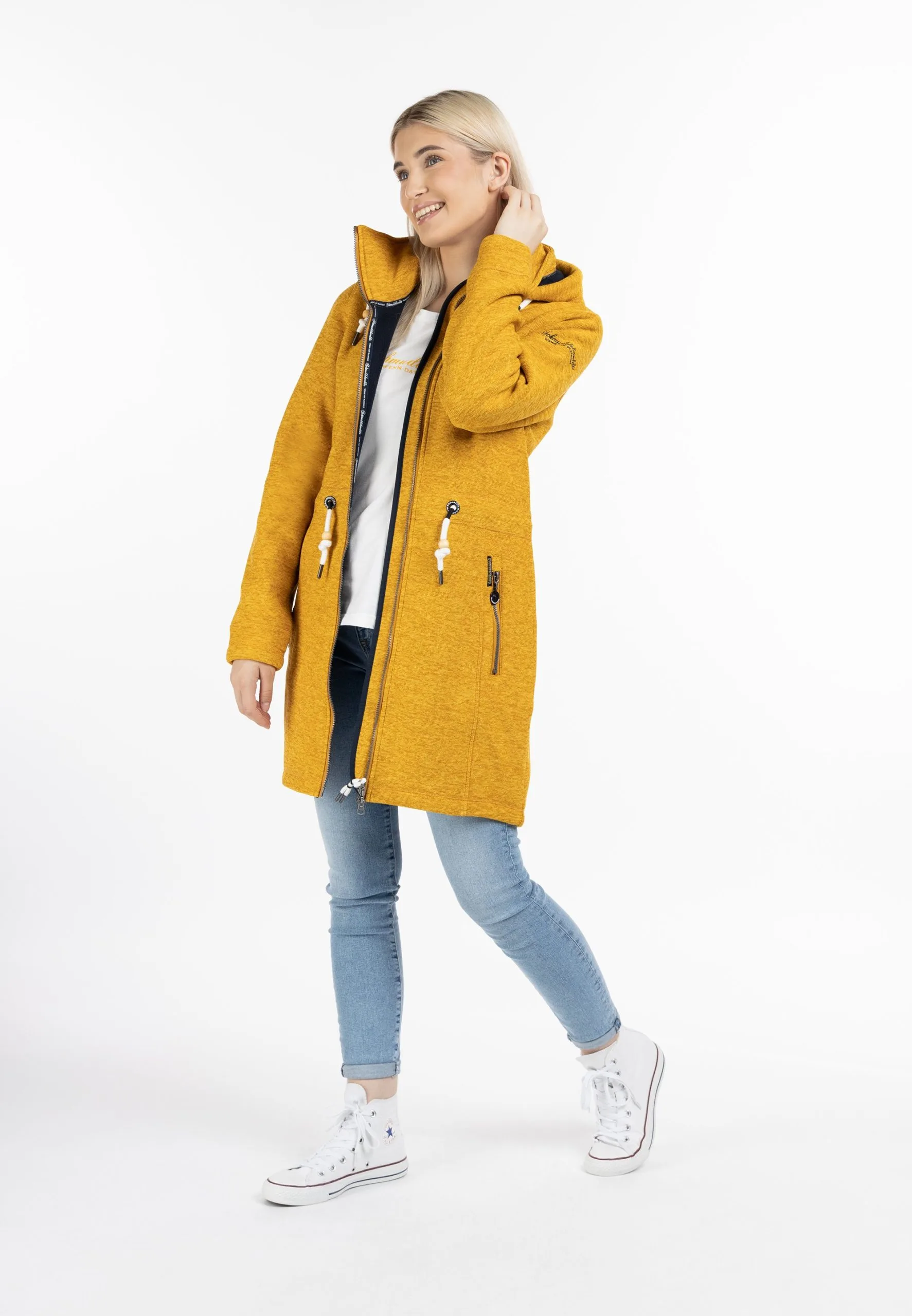 Schmuddelwedda FraullyCappotto CortoSenf Melange Donna Cappotti WD221U0OV-E11 4 Schmuddelwedda FraullyCappotto CortoSenf Melange Donna Cappotti WD221U0OV-E11 - immagine 2