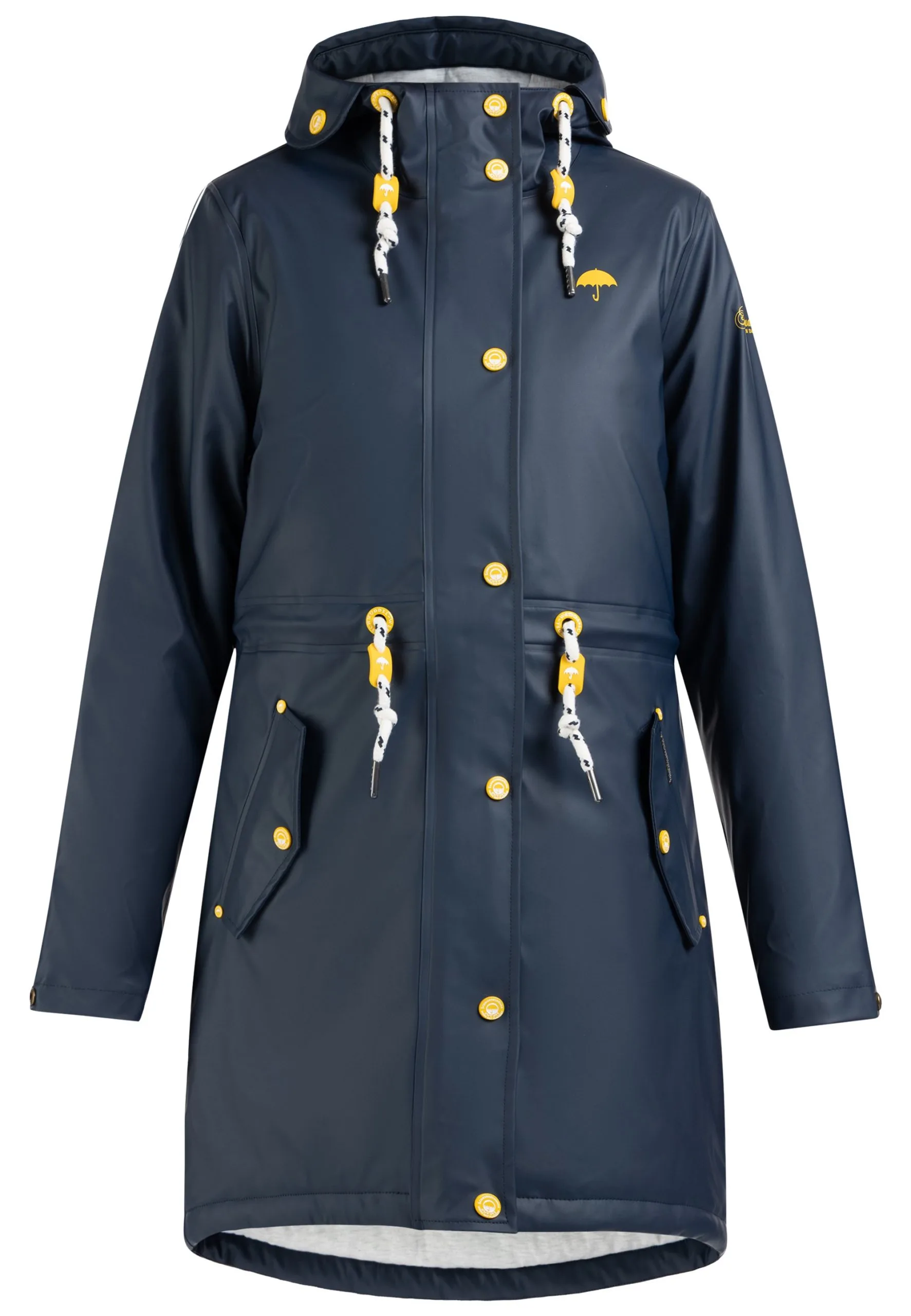Schmuddelwedda Regenmantel Mit Wattierung StormcloudCappotto InvernaleMarine Donna Giacche E Blazer WD221U0OX-K11 7 Schmuddelwedda Regenmantel Mit Wattierung StormcloudCappotto InvernaleMarine Donna Giacche E Blazer WD221U0OX-K11 - immagine 5