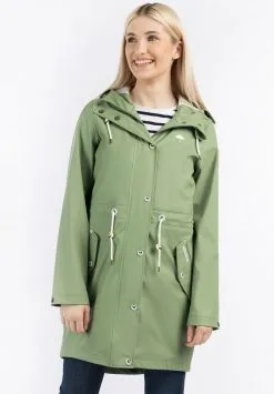 Schmuddelwedda ParkaJadegrün Donna Cappotti WD221U0K5-M13