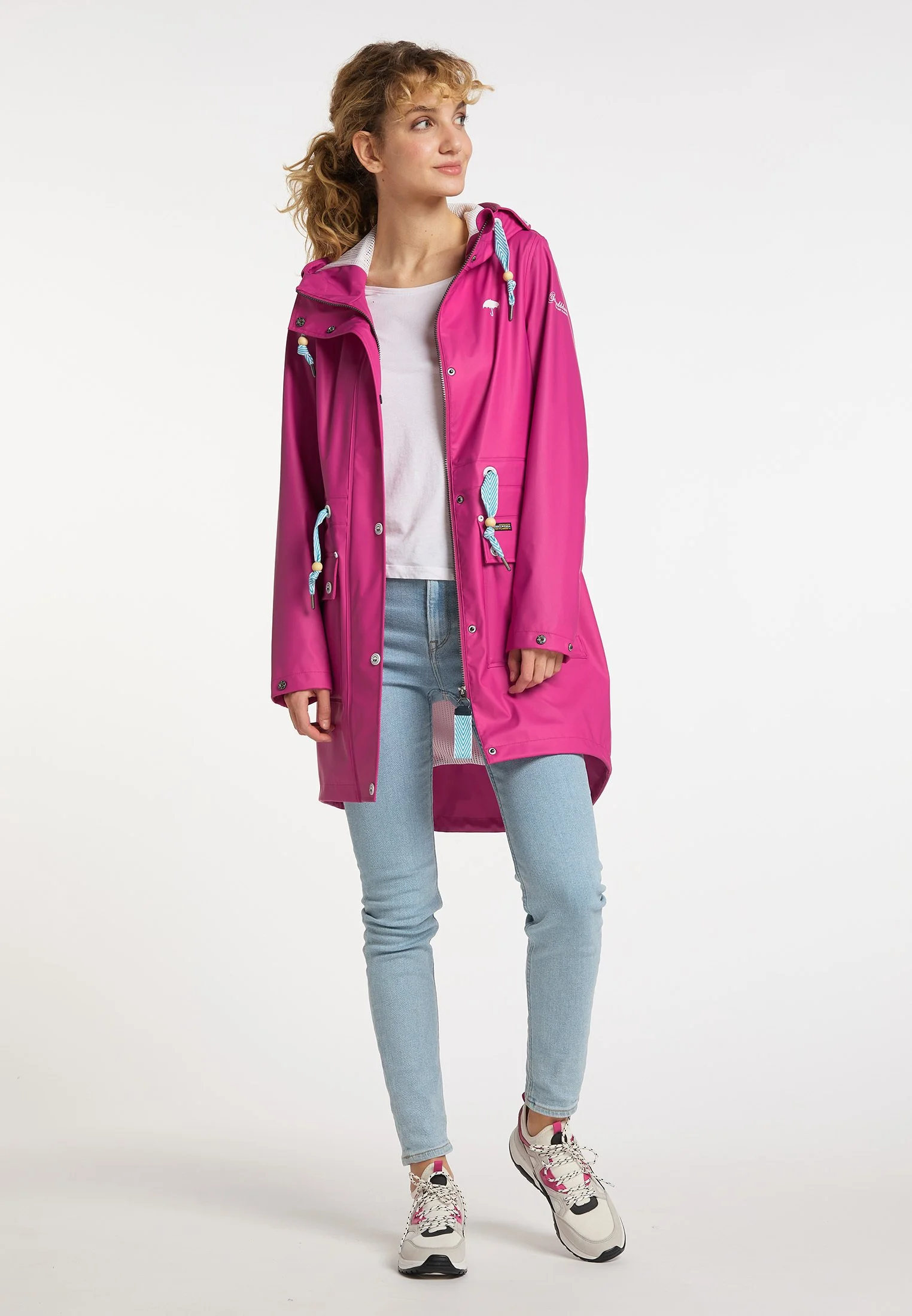 Schmuddelwedda Regen IncusParkaFuchsia Pink Donna Cappotti WD221U0RI-J13 4 Schmuddelwedda Regen IncusParkaFuchsia Pink Donna Cappotti WD221U0RI-J13 - immagine 2