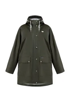 Schmuddelwedda ImpermeabileDark Olive Donna Cappotti WD221U0OI-M13 -Schmuddelwedda Vendite e890a78297054c80b629f23ea1fbdfc7