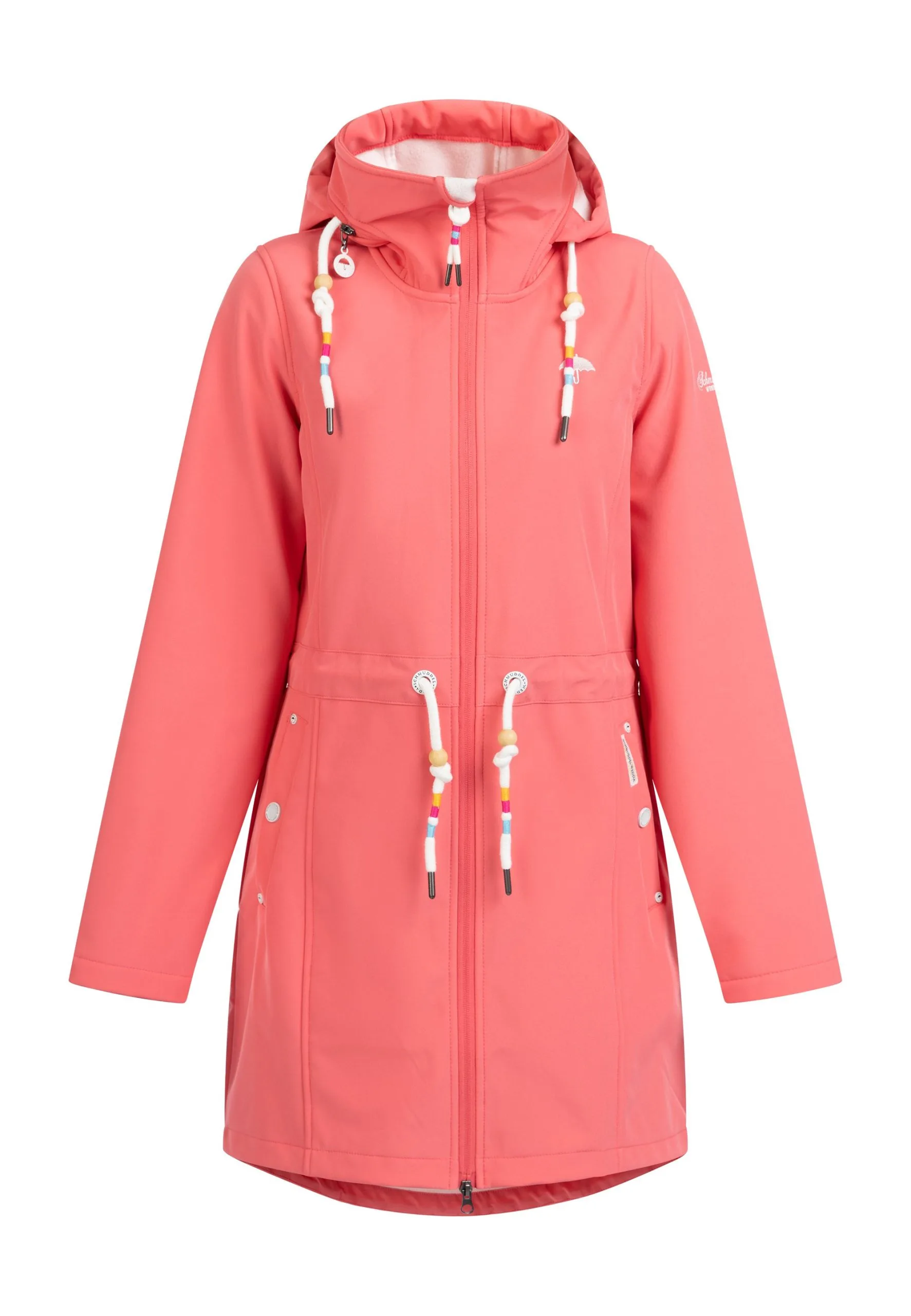 Schmuddelwedda ParkaCoral Pink Donna Giacche E Blazer WD221U0J3-G12 7 Schmuddelwedda ParkaCoral Pink Donna Giacche E Blazer WD221U0J3-G12 - immagine 5