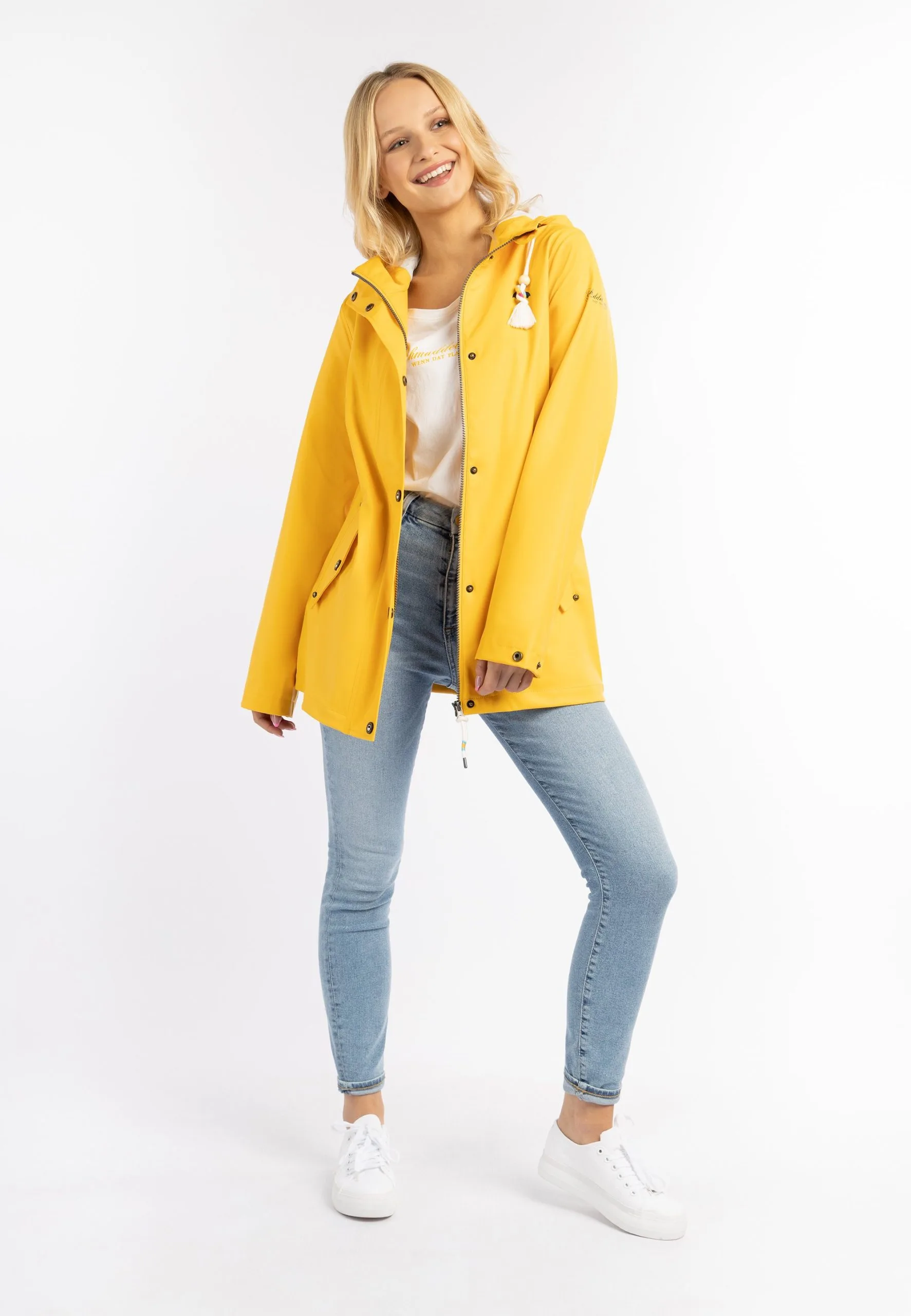 Schmuddelwedda RegenImpermeabileHoniggelb Donna Cappotti WD221U0K4-E21 4 Schmuddelwedda RegenImpermeabileHoniggelb Donna Cappotti WD221U0K4-E21 - immagine 2