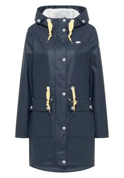 Schmuddelwedda Regen IncusParkaMarine Weiss Donna Cappotti WD221U0RI-K12 -Schmuddelwedda Vendite f73f4906f1954f6ebbc30ea8f7fd017d